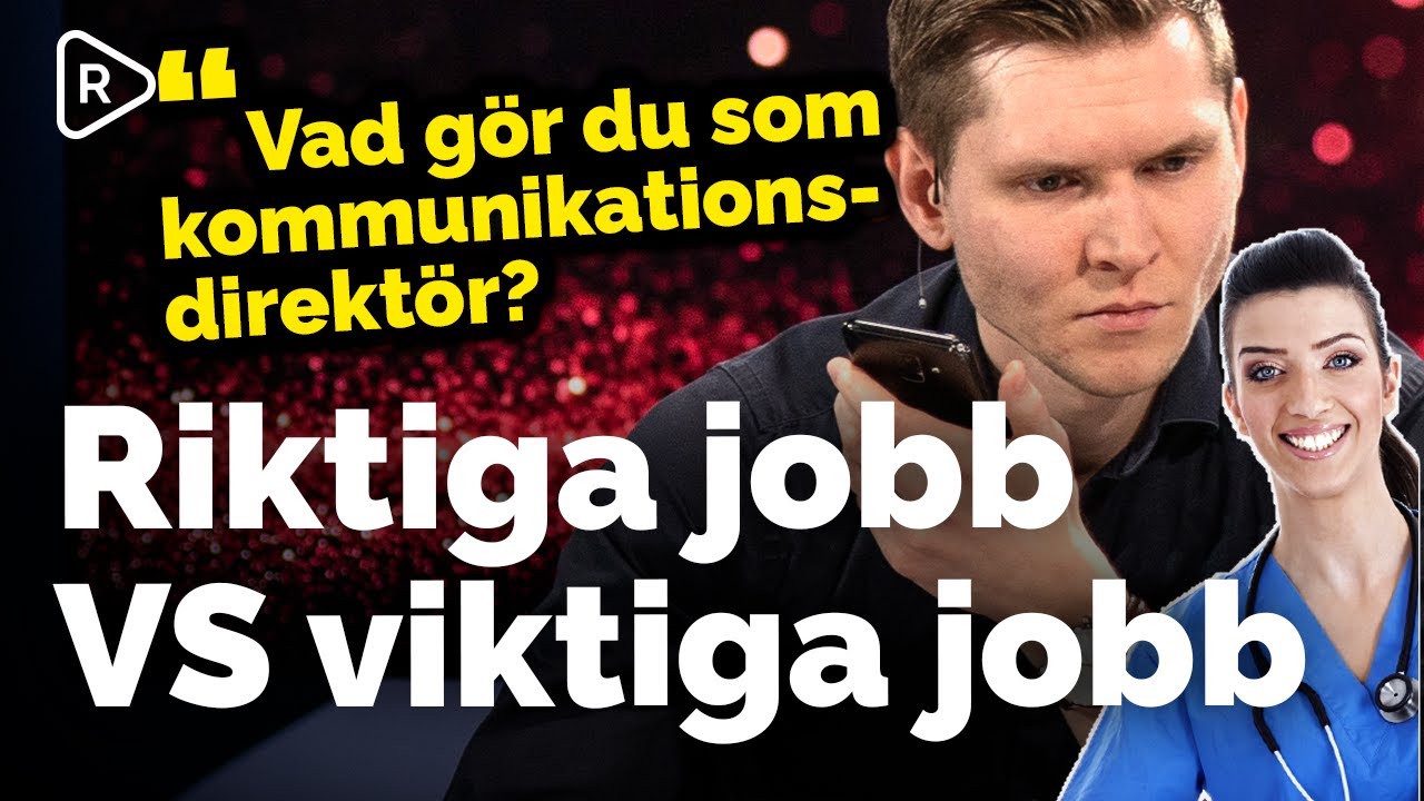 Markus Allard Kan En Kommunikationsdirekt r Ens Svara Vad De G r Om
