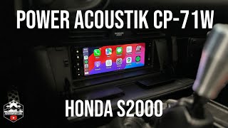 Power Acoustik CP71W | Honda S2000 | Install OVERVIEW