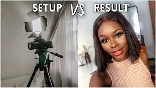 Simple & Affordable lighting setup for filming YouTube videos using just one Pro LED 600 light |2022 screenshot 4