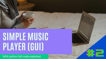 Simple music player using python(GUI)|| #python#programming#musicplayer#programmatic_tech