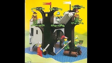Lego 6077 - an instruction to build alternative model "A" from back wall of the set