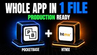 PocketBase + HTMX: A Whole Production App Built in One File screenshot 1