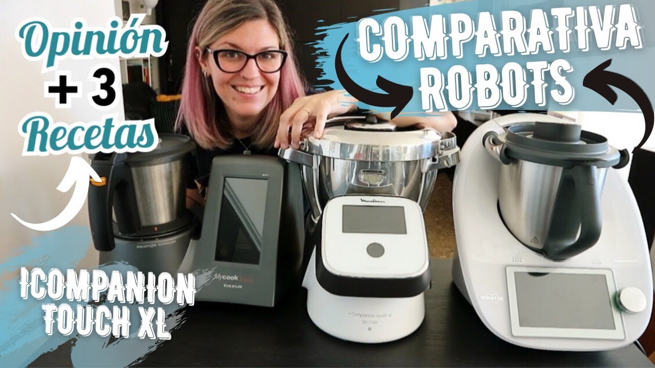 *COMPARATIVA ROBOTS DE COCINA 2021* Opinión Moulinex ICOMPANION TOUCH XL