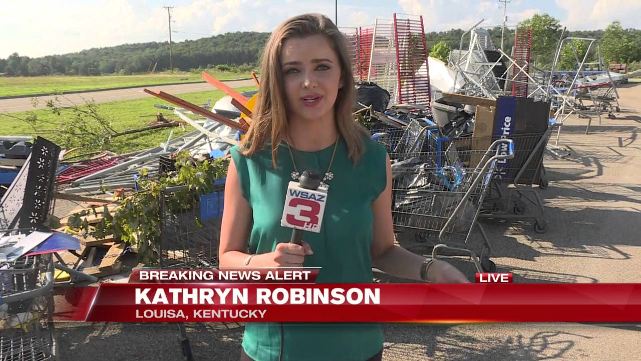 Louisa tornado damages Walmart YouTube