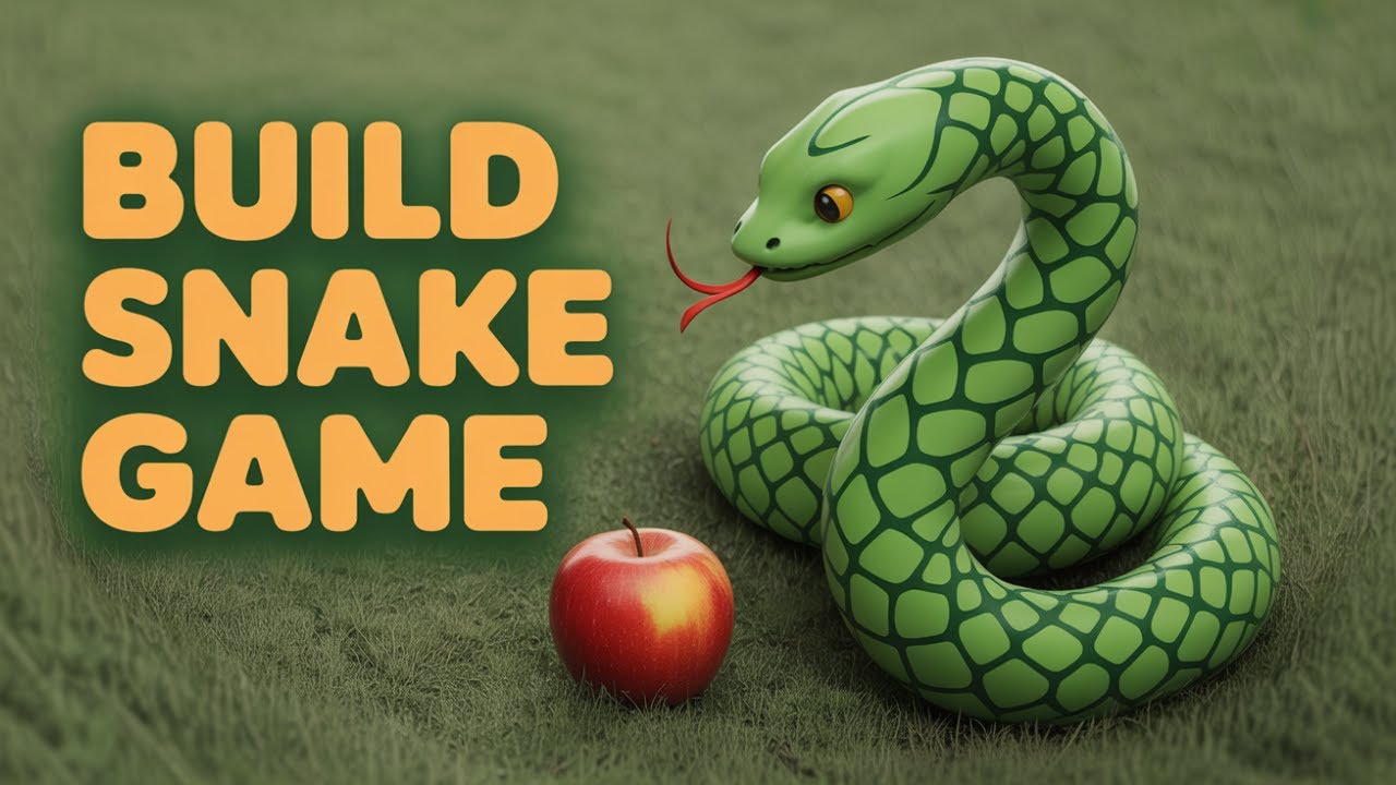 Creating Your First Game - Build Snake with Pygame - YouTube