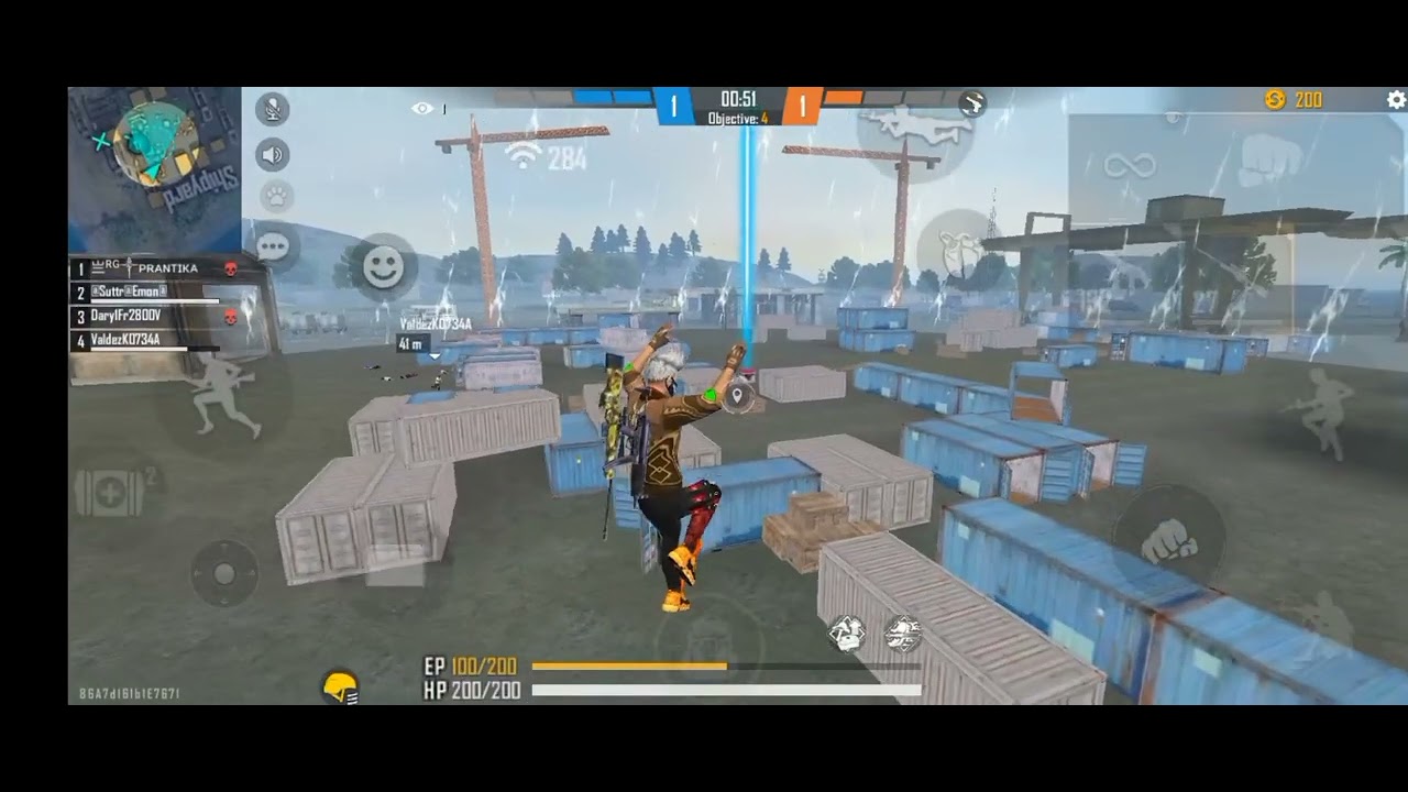4vs4 Sk Emon gaming - YouTube