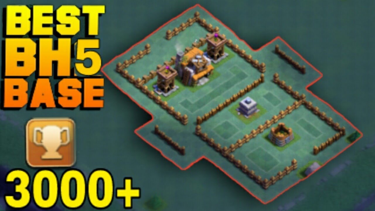 TOP 3 Epic BEST BUILDER HALL 5 BASE Design BH5 BASE LAYOUT