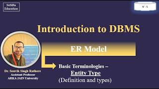 DBMS Tutorial #5 | Entity Type in ER Diagram | Strong Entity Type vs Weak Entity Type | ER Diagram