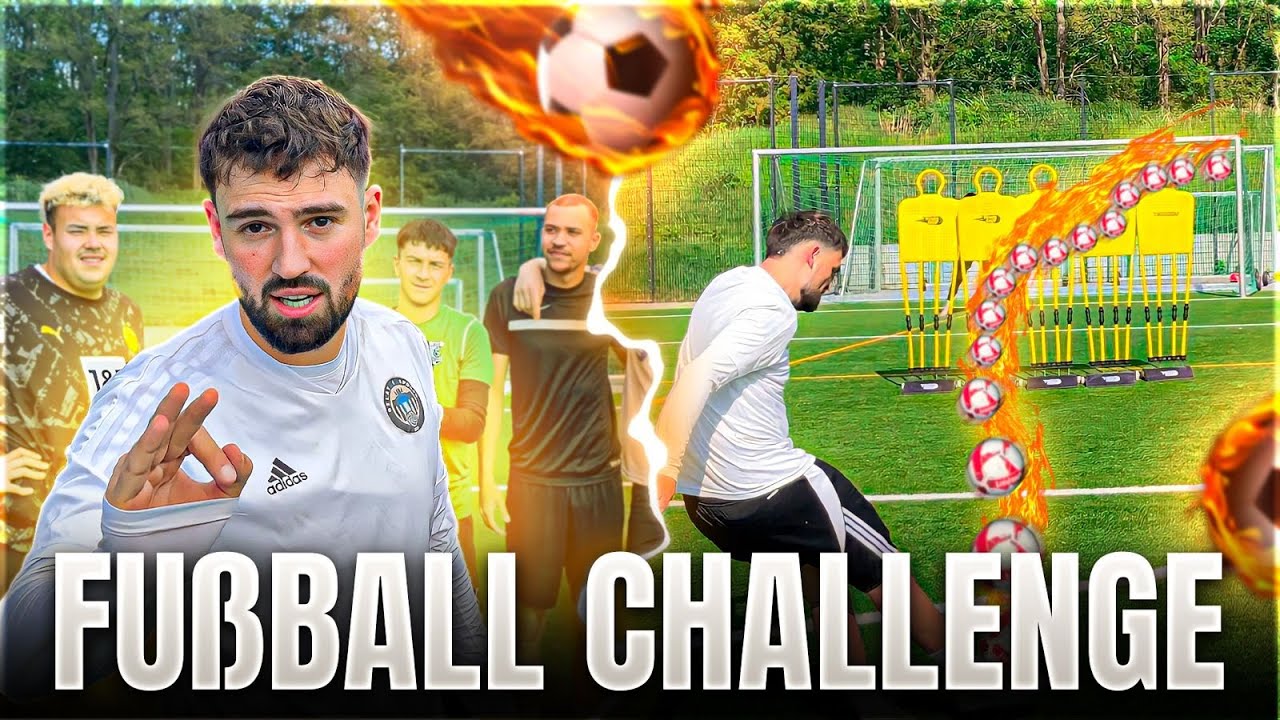 FUßBALLCHALLENGE ⚽️ | WER GEWINNT 300€?😳| Schlag den Bilo #3 !