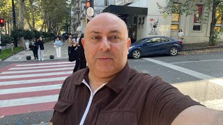 картинка: Тбилиси. С Исанского района в Ваке. Путь по проспекту Руставели до площади Героев и Варазисхеви.