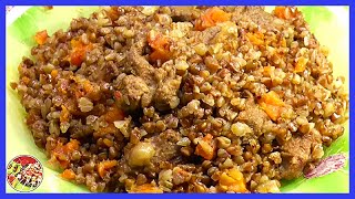 Гречневая каша с мясом в одной кастрюле | Очень вкусная классика!