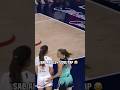 Sabrina Ionescu Slaps Rookie Sonia Citron S Butt After AND 1 NY Liberty WNBA Women S Basketball