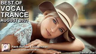 BEST OF VOCAL TRANCE MIX (August 2021) | TranceForce1