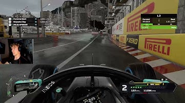 F1 2020 World Record Monaco Full Wet By 6 Tenths