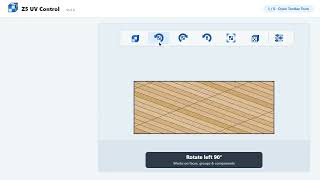 Z5 UV Control for SketchUp — UVW Texture Projection Plugin