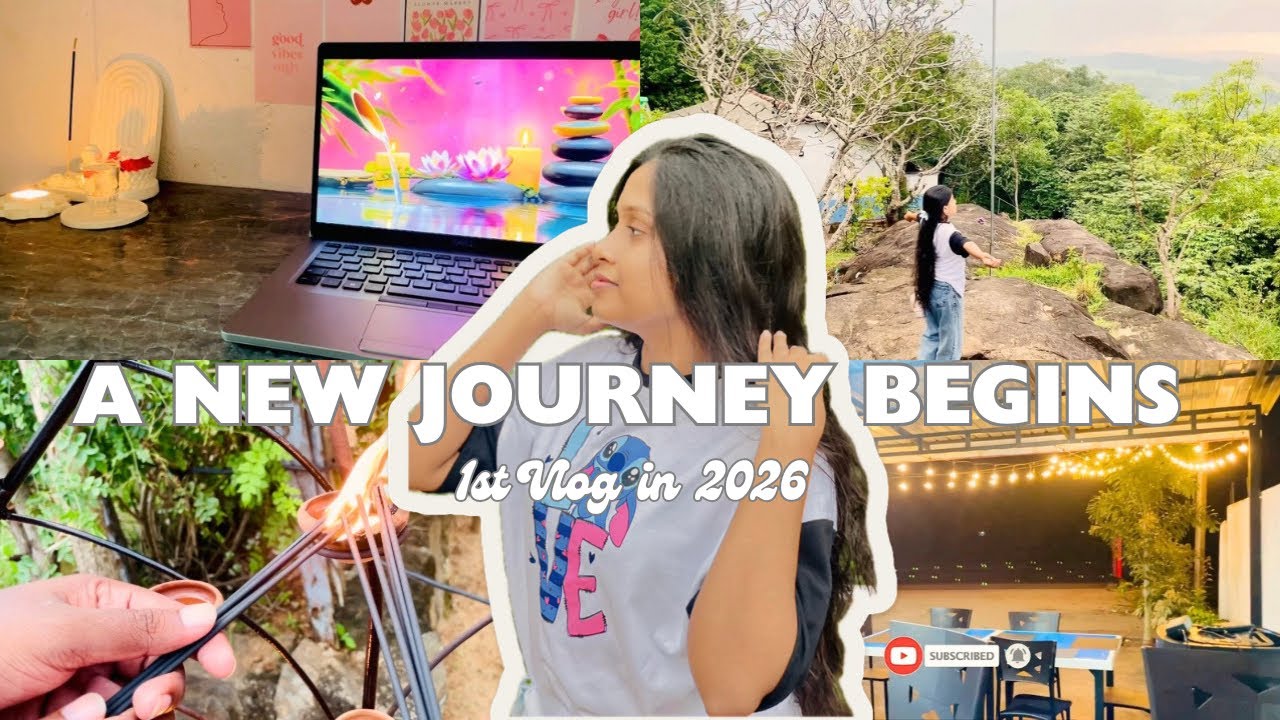 Happy new year | Positive විදිහට වැඩ පටන් ගමු ️| 2026 1st vlog |my new ...