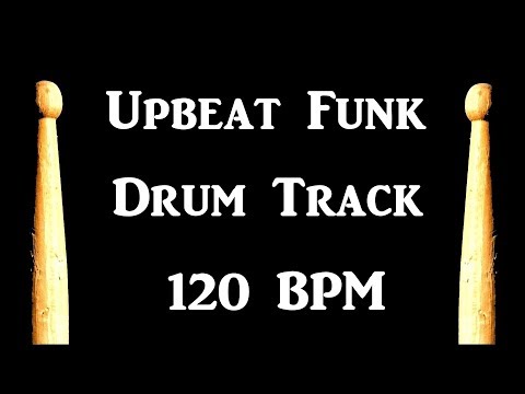 upbeat-funk-drum-track-120-bpm-bass-guitar-backing-beat-drums-only-#293