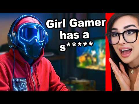MASKED Girl Gamer Has A Huge Secret