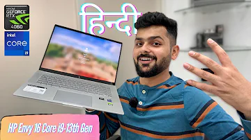 HP Envy 16 with Core i9 13th Gen & RTX4060 Unboxing & Review - Powerful Creator's Laptop!
