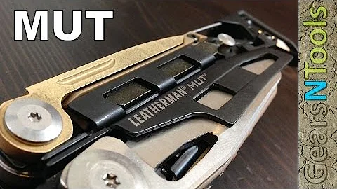 Leatherman MUT Tactical Multi-Tool Table Top Review