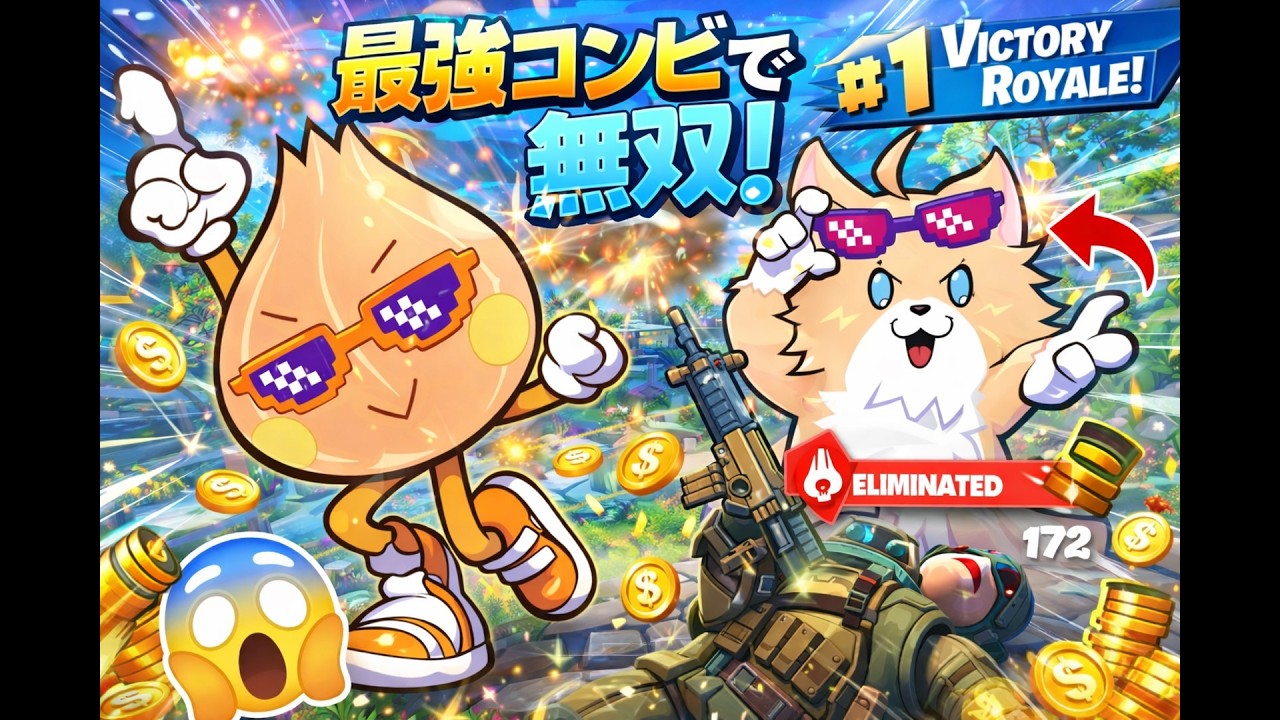 CRデュオでFNCS無双！【フォートナイト/Fortnite】