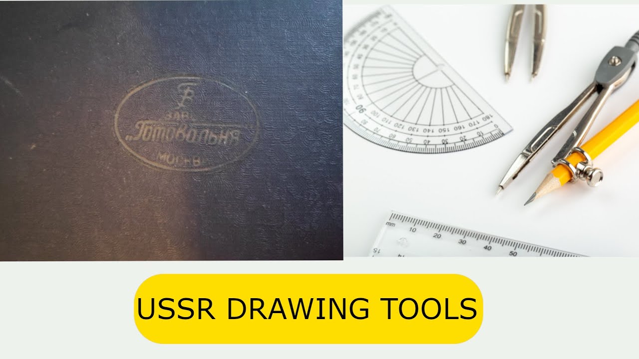 Opening USSR ENGINEERING Drawing Tools - YouTube