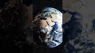 POV: You’re Walking on the Moon… and Earth is Burning 🌍🔥 #space #universe #cosmic #galaxy #science