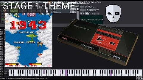 [Deflemask] 1943 Stage 1 Theme Master System Remix