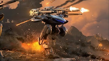 war robots test server Crisis robot new visual effects