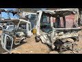 Hino Truck Cabin was Fully Destroyed By Road Accident|| Complete Restoration Hino Truck Cabin