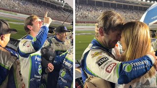 Daniel Suarez & Team Go Crazy after Win on Emotional Weekend