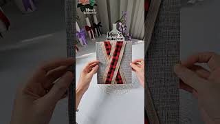 How to Make a Burlap Ribbon Bow | Easy DIY Tutorial #diy #shortvideo