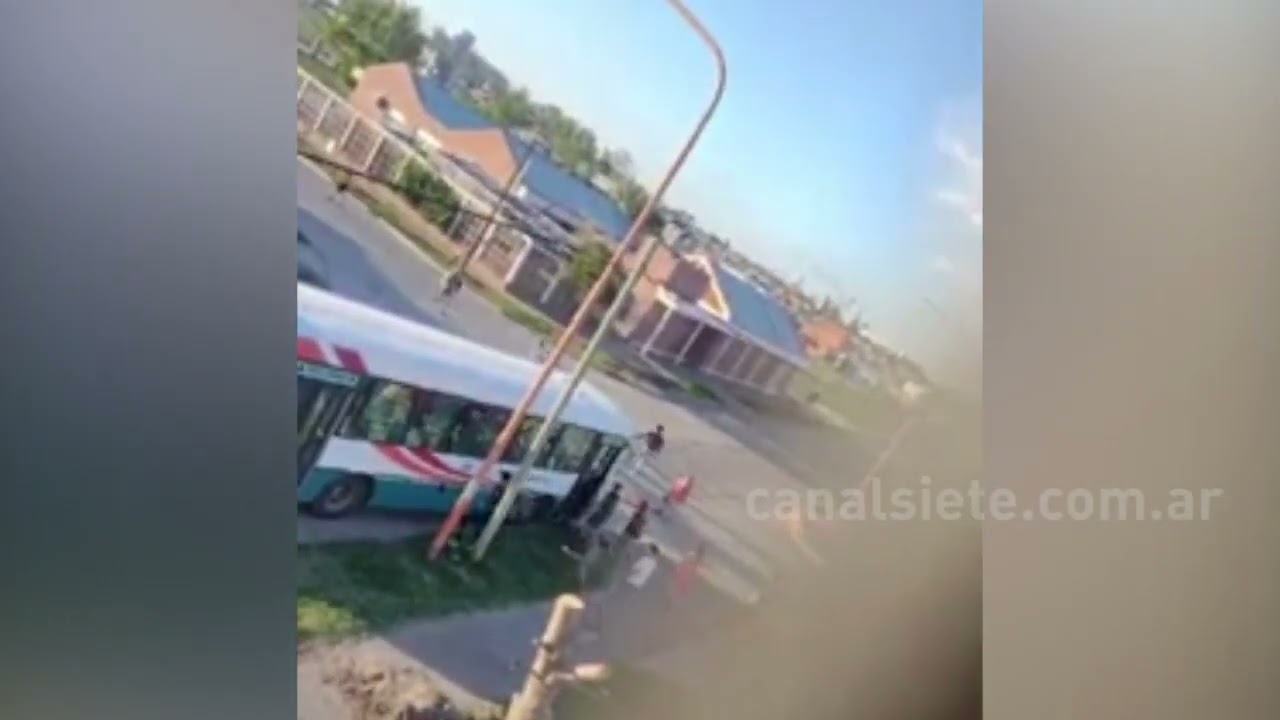 Violencia en un colectivo de la línea 500