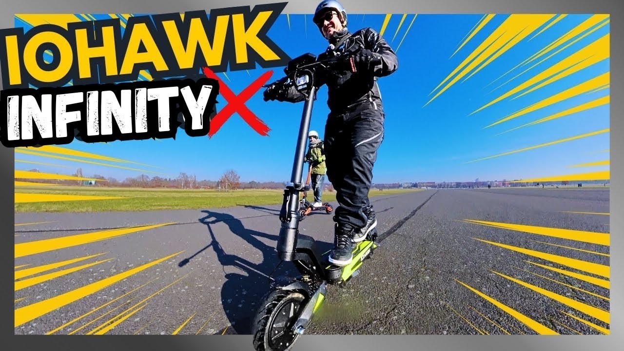 IOHawk Infinity X ⚡️ Erster Fahreindruck - wie fährt sich der neue ...