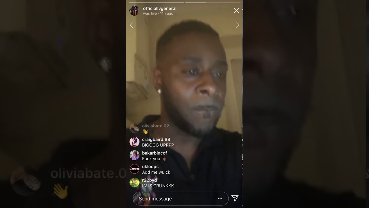 LV General - Grime Freestyle New 2020 Instagram