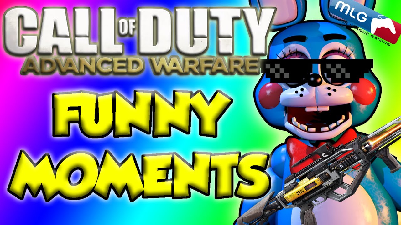 COD AW Funny Moments #5 - Dubstep Rocket Launchers, Funny Kills!