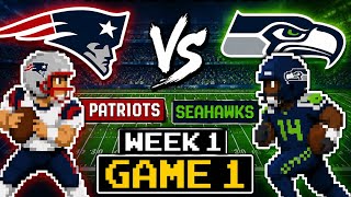 OPENING GAME! Patriots (0-0) At Seahawks (0-0) Retro Bowl 2026 Week 1 Game 1