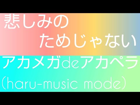 中西保志    悲しみのためじゃない covered  by  はる