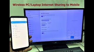 How to Use PC Internet in Mobile Using Hotspot (Wireless)-2020 screenshot 2