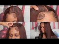 How To Install With Window Peak Hairline | Using 5x5 Closure Wig With Layer Ft. Gorgius Wig