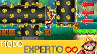 Siempre me PASA lo MISMO en el FINAL!!!  | EXPERTO INFINITO (NO SKIP) - SMM2 - ZetaSSJ