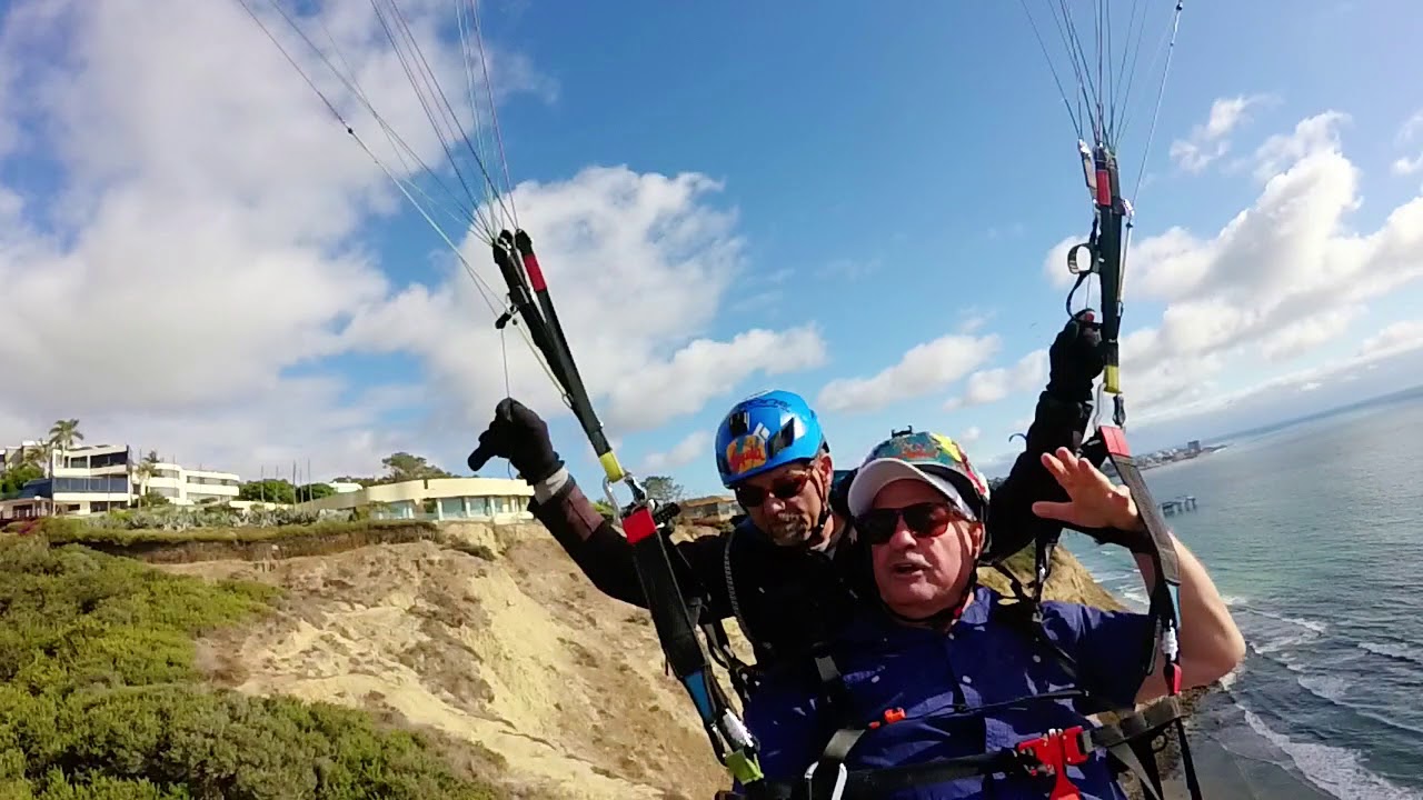 herb winches Paragliding at Torrey Pines Gliderport YouTube
