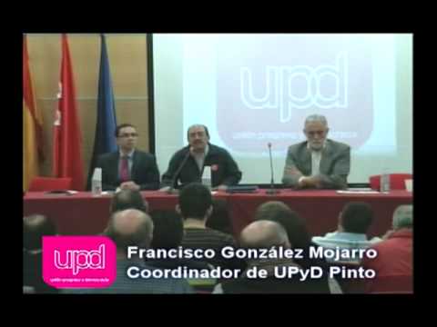 Acto Presentacion de Candidatos UPyD de Pinto: Francisco Gonzlez Mojarro_parte1 (22_01_2011)