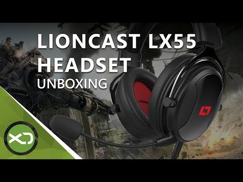 Unboxing Lioncast LX55 Gaming Headset