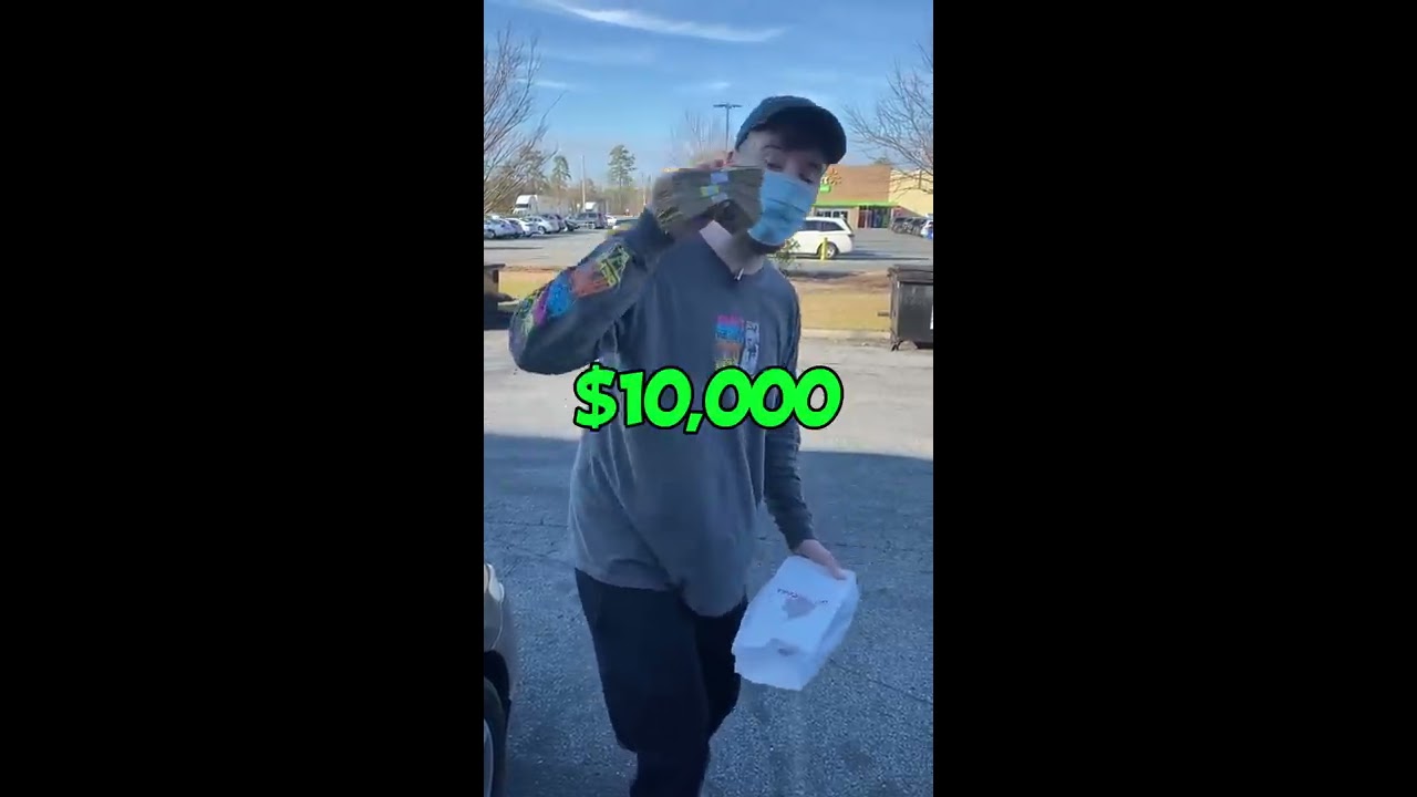 If I Give Away 10 000 The Video Ends