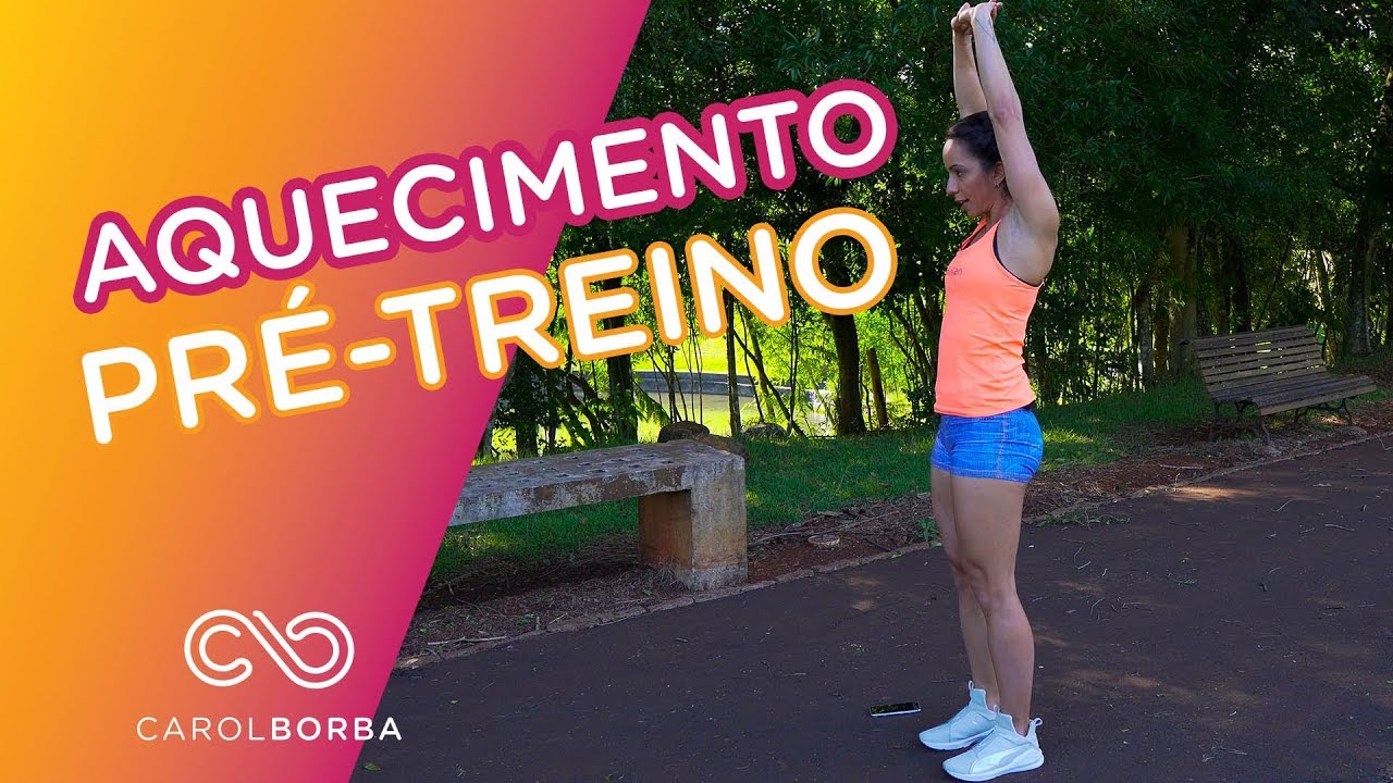 Melhor AQUECIMENTO para Treinar em Casa - Carol Borba perder barriga en un mes