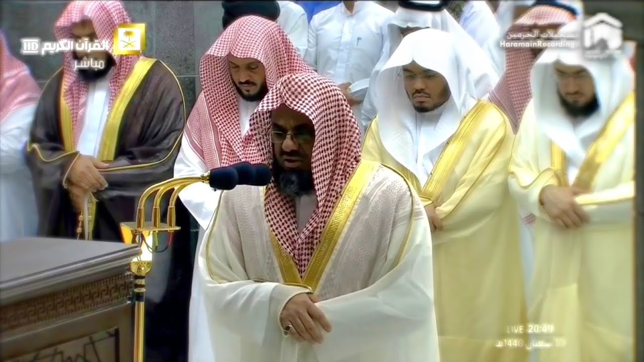 تراويح ليلة 1 رمضان 1440هـ الشيخ #سعود_الشريم يبدع ويفتتح أولى الليالي بأداء خاشع ( البقرة 1 - 82 )