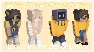 aesthetic yellow minecraft skins 🍋 | links in the description screenshot 4