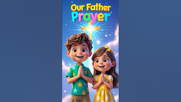 Our Father Prayer | Lord’s Prayer for Kids Made Easy🙏 #kidsprayer