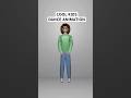 COOL KIDS DANCE ANIMATION SONG #shorts #dance #animation
